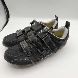 Bontrager Race InForm Black Cycling Shoes with Triple Velcro Straps